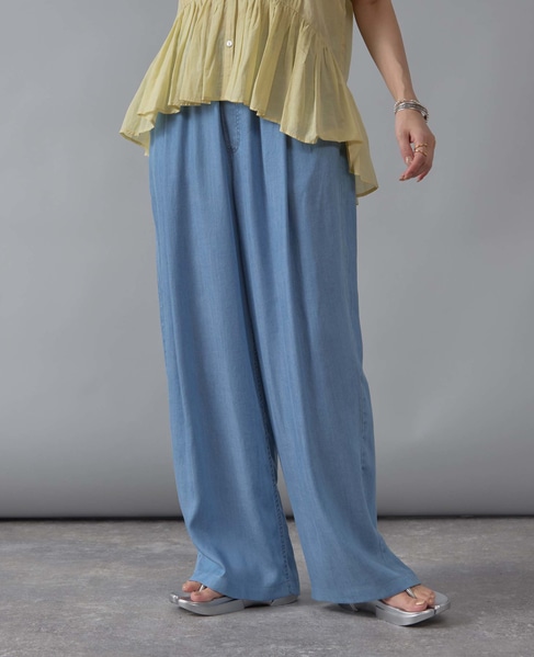 イージータックデニムパンツ 詳細画像 サックスブルー 1