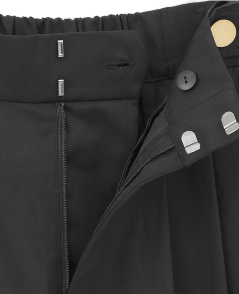 タックバレルパンツ 詳細画像 ブラック 4