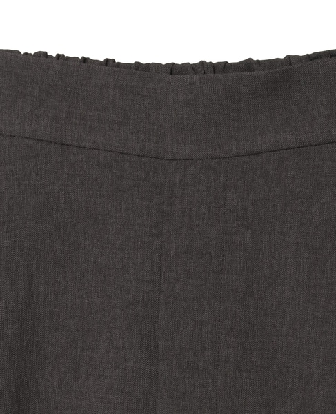 梳毛調イージーワイドパンツ 詳細画像 杢グレー 8