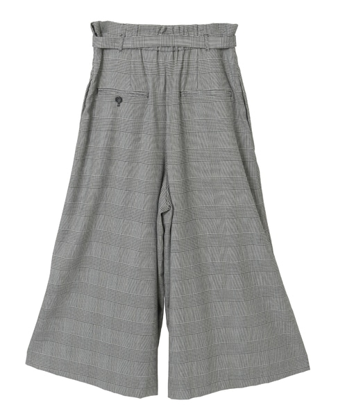 【大草直子さんコラボ】大人ガウチョパンツ 詳細画像 グレンチェック 15