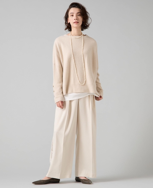 サイドラインパンツ 詳細画像 アイボリー 2