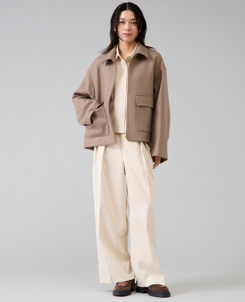 サイドラインパンツ 詳細画像 アイボリー 22