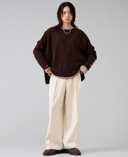 サイドラインパンツ 詳細画像 アイボリー 25