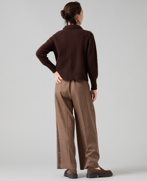 サイドラインパンツ 詳細画像 ブラウン 4