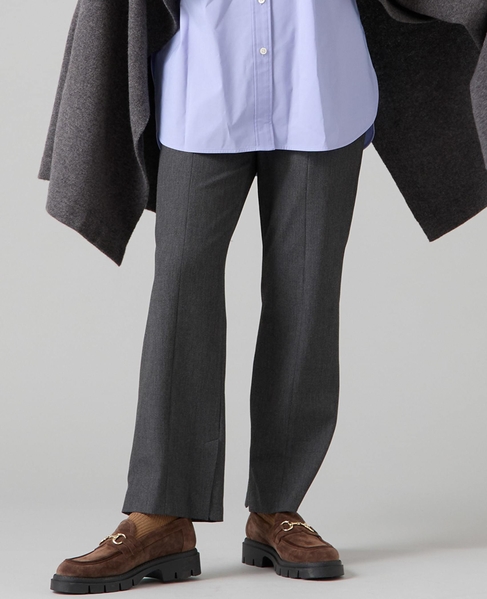スリットヘムパンツ 詳細画像 チャコールグレー 5