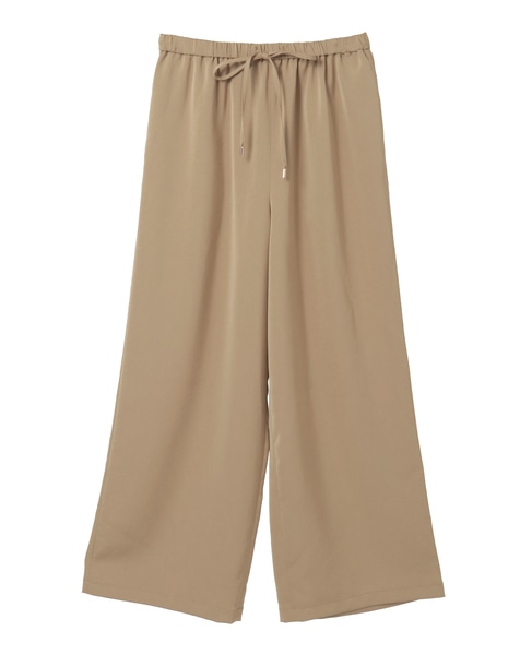サテンドロストパンツ 詳細画像 ベージュ 1
