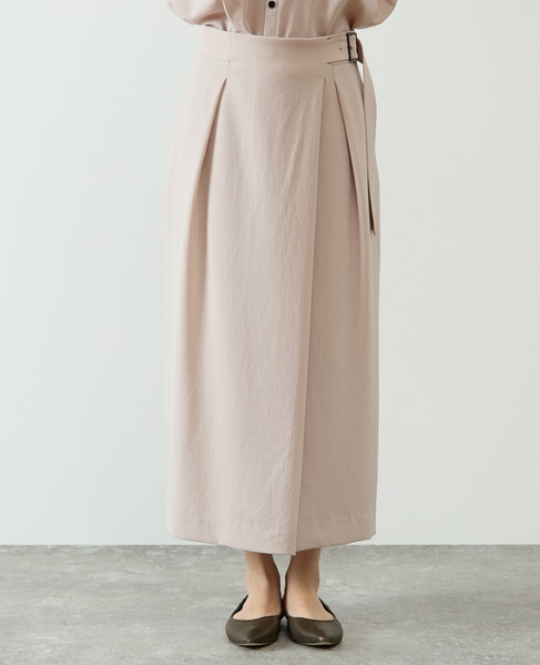 サイドベルトタイトスカート 詳細画像 ピンクベージュ 6