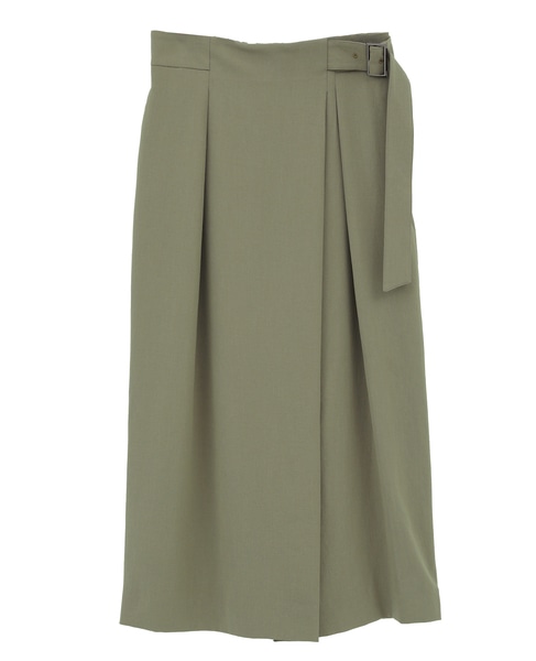 サイドベルトタイトスカート 詳細画像 カーキ 6