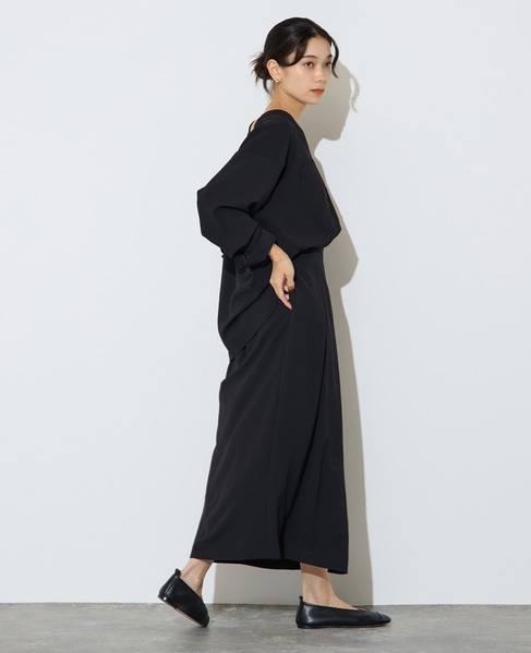 サイドベルトタイトスカート 詳細画像 ブラック 8