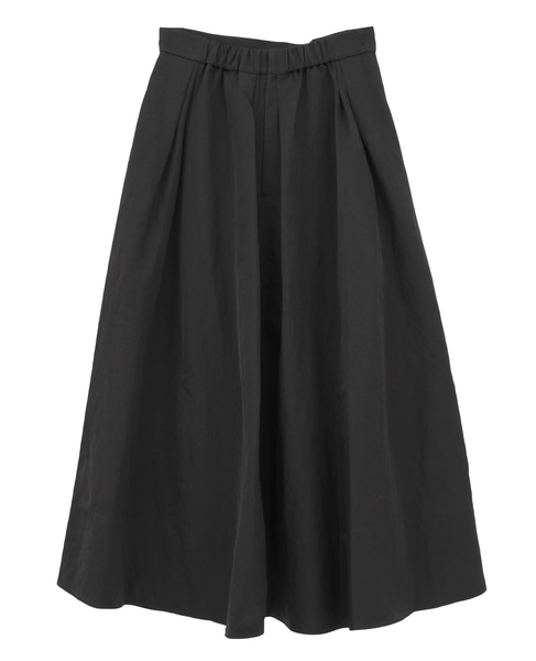 タックボリュームスカート 詳細画像 ブラック 5