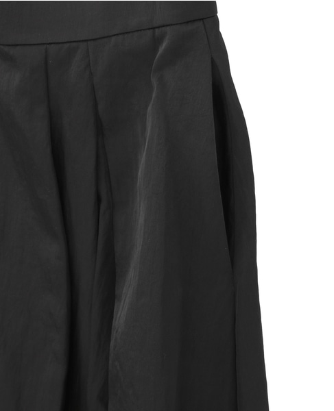 タックボリュームスカート 詳細画像 ブラック 7