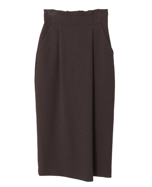 【定番】タックタイトスカート 詳細画像 ブラウン 11