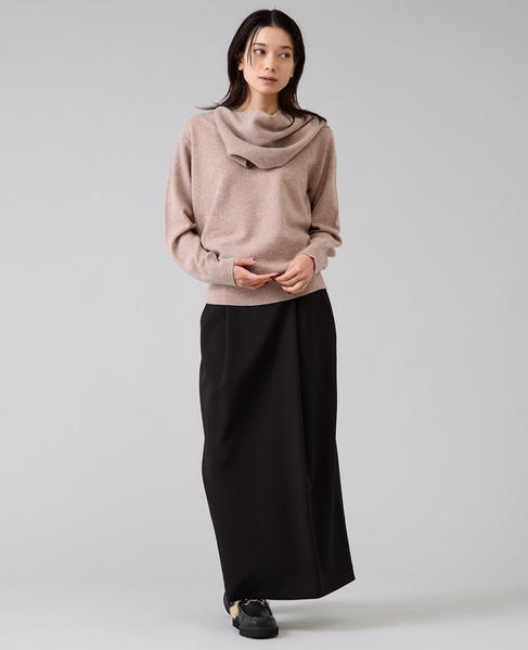 【定番】タックタイトスカート 詳細画像 ブラック 4