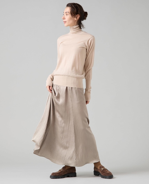 パネルロングスカート 詳細画像 グレー 7