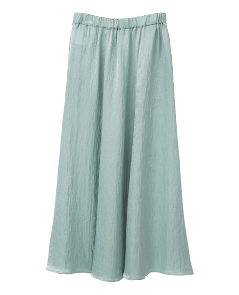 パネルロングスカート 詳細画像 サックス 1