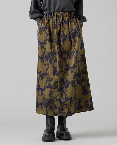 タックタイトスカート 詳細画像 カーキ 1