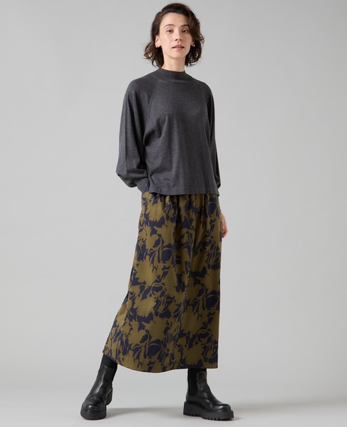 タックタイトスカート 詳細画像 カーキ 10