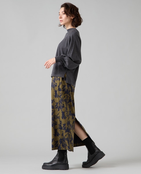 タックタイトスカート 詳細画像 カーキ 12