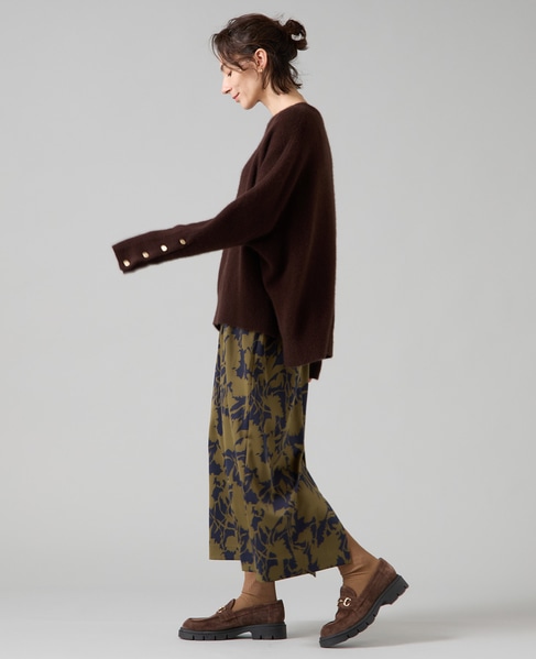 タックタイトスカート 詳細画像 カーキ 4