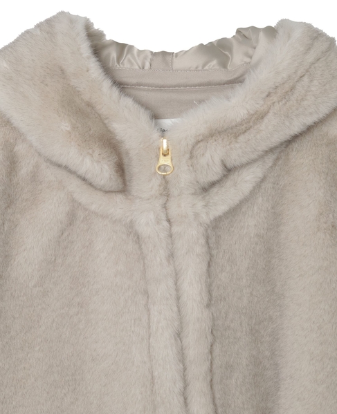 フェイクミンクファーオーバーベスト 詳細画像 ライトグレー 14