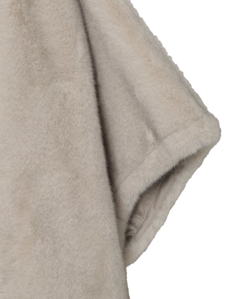 フェイクミンクファーオーバーベスト 詳細画像 ライトグレー 16