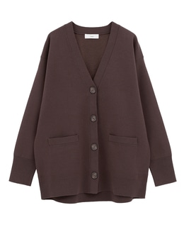 バックメッセージカーディガン