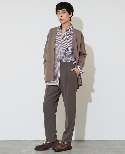 バックメッセージカーディガン 詳細画像 モカ 8