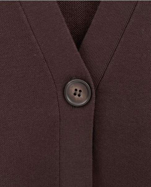 バックメッセージカーディガン 詳細画像 ブラウン 6