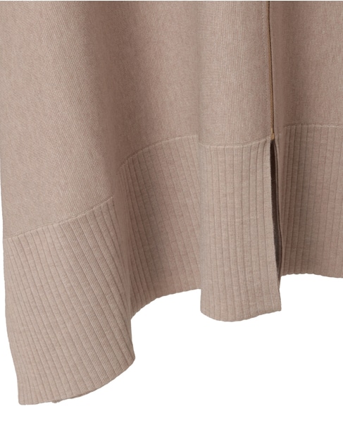 【大草直子さんコラボ】2WAYケープジップニット 詳細画像 ベージュ 27