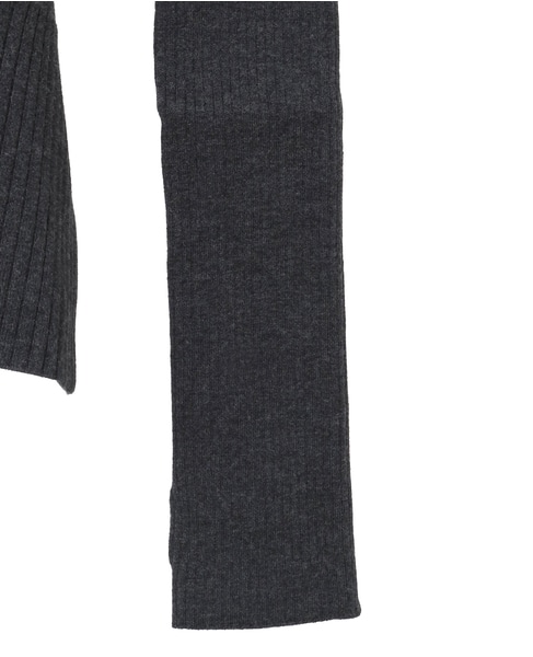 【大草直子さんコラボ】2WAYケープジップニット 詳細画像 グレー 16