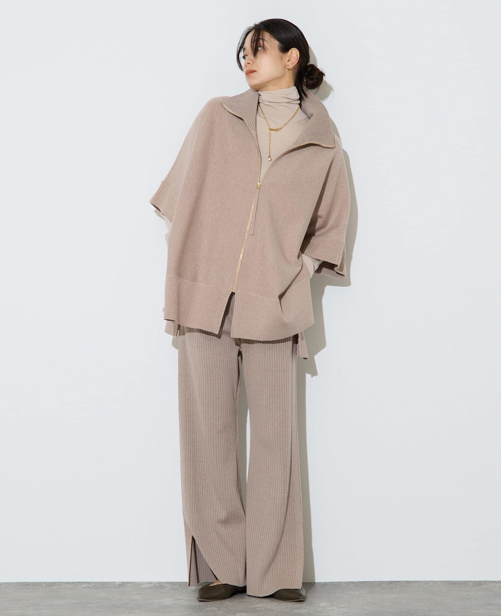 hanaco⭐︎様【大草直子さんコラボ】モヘヤシャギーハーフコート（モカ） 大草直子さんコラボ】モヘヤシャギーハーフコート