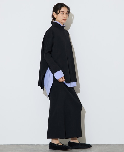 リブニットスカート 詳細画像 ブラック 6