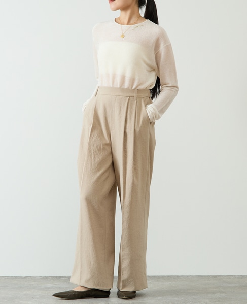 シアーモールニット 詳細画像 アイボリー 4