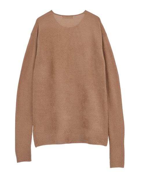 シアーモールニット 詳細画像 キャメル 11