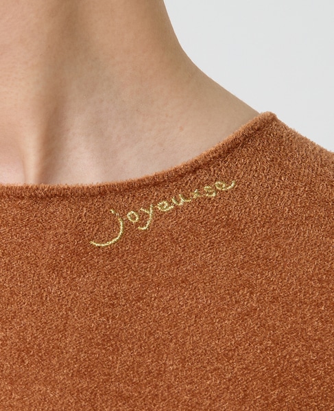 シアーモールニット 詳細画像 キャメル 6