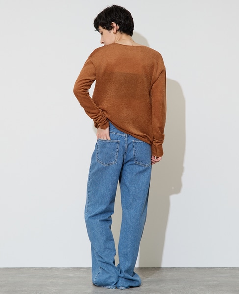 シアーモールニット 詳細画像 キャメル 7