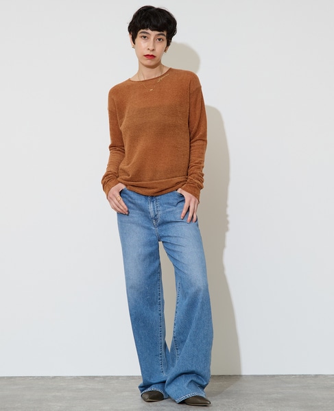 シアーモールニット 詳細画像 キャメル 9