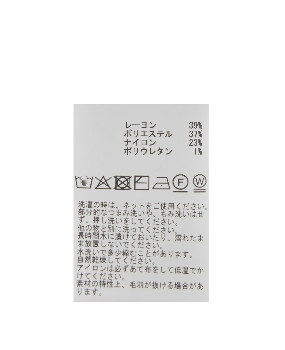 シアーモールニット 詳細画像 ブラック 20