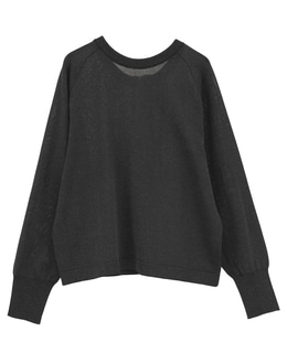 2WAYジップラメニットトップス