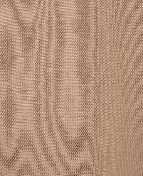 2WAYジップラメニットトップス 詳細画像 ピンクベージュ 16