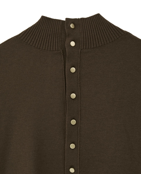 袖リブワイドハイネックニット 詳細画像 モカ 12