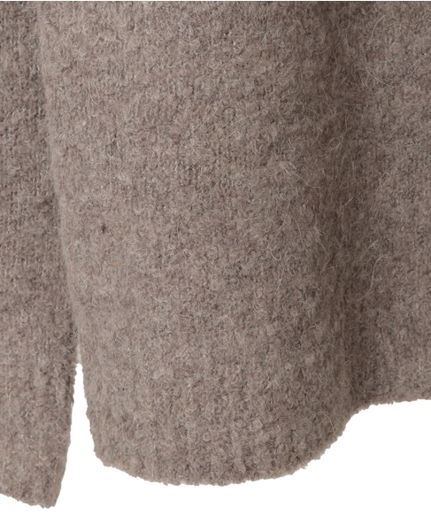 ジャガード編みニット 詳細画像 モカ 6