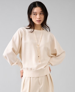 【定番】布帛コンビニットトップス