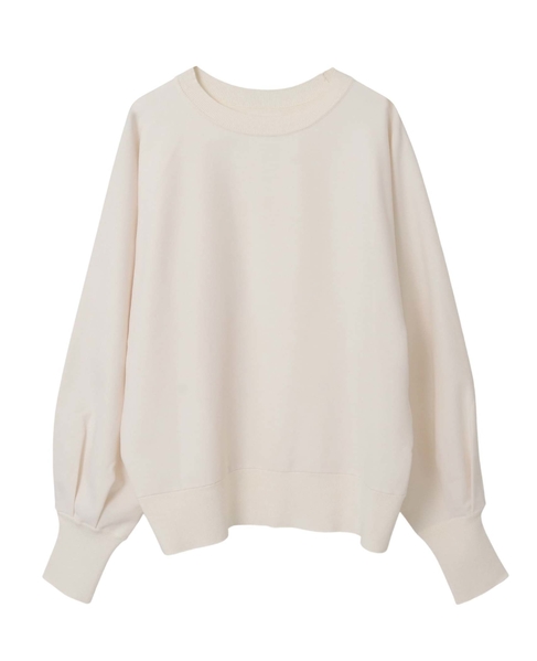 【定番】布帛コンビニットトップス 詳細画像 オフホワイト 12