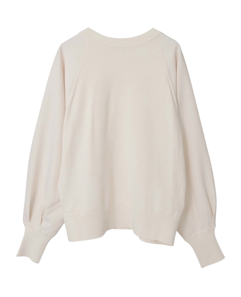 【定番】布帛コンビニットトップス 詳細画像 オフホワイト 13