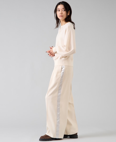 【定番】布帛コンビニットトップス 詳細画像 オフホワイト 7