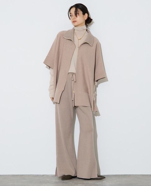 ウォッシャブルウールタートルニット 詳細画像 ベージュ 6