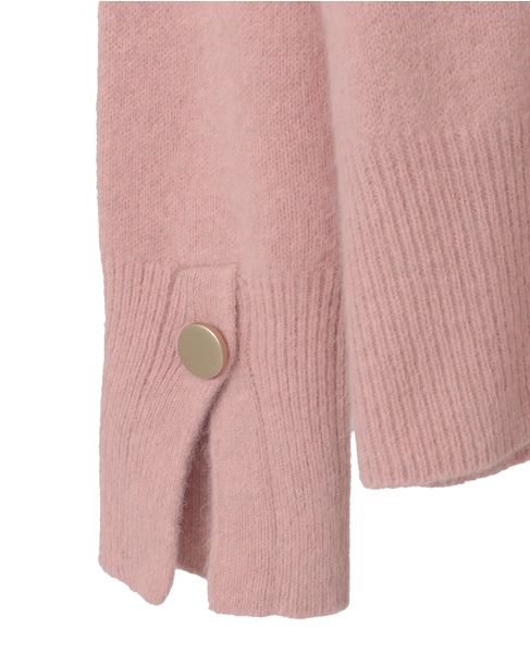 【定番】フォックスウールボートネックニット 詳細画像 ピンク 14