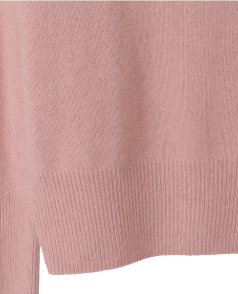 【定番】フォックスウールボートネックニット 詳細画像 ピンク 15