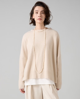 フォックスウールワイドドルマンニット